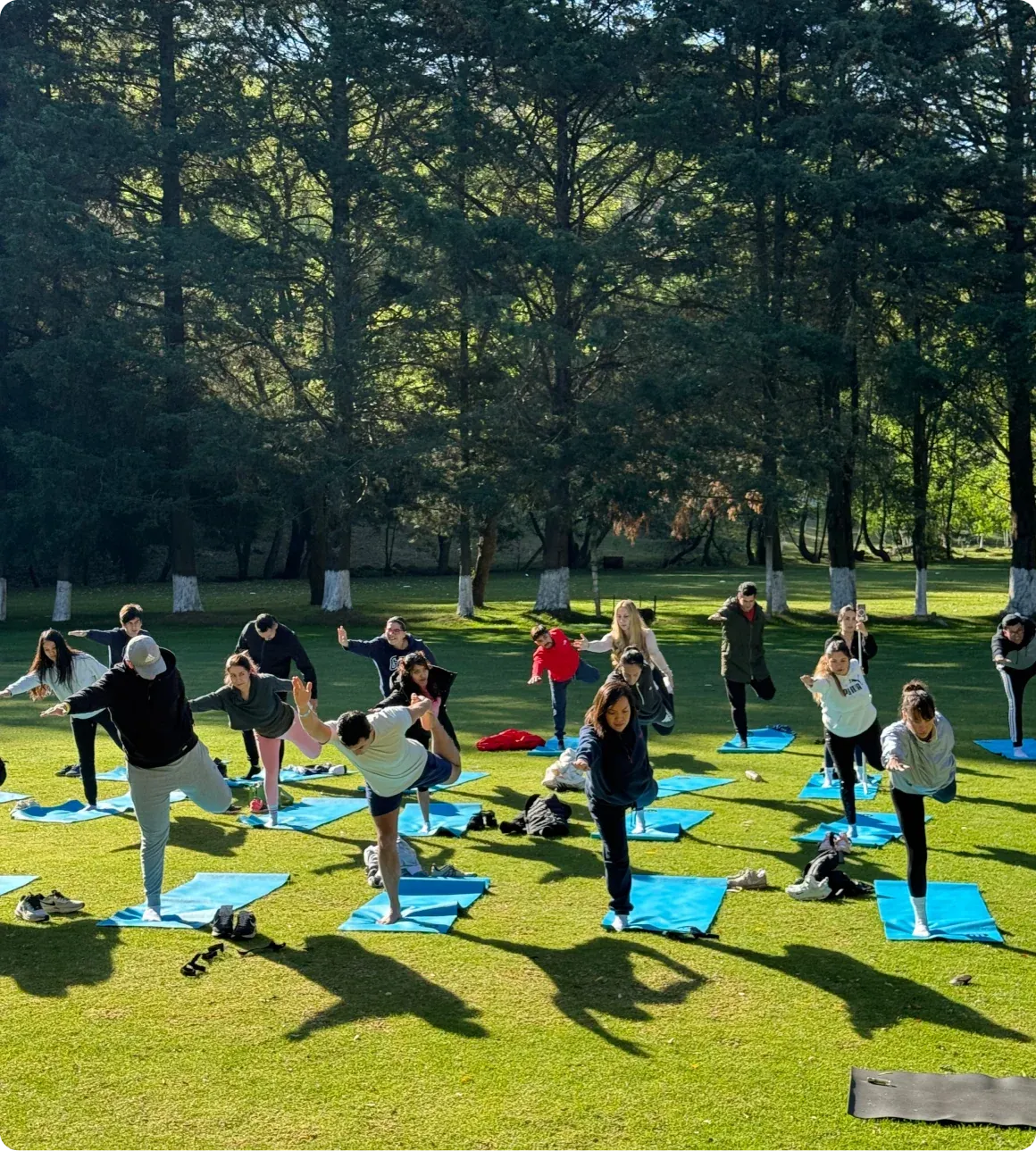 Actividades recreativas al aire libre en Las Cascadas